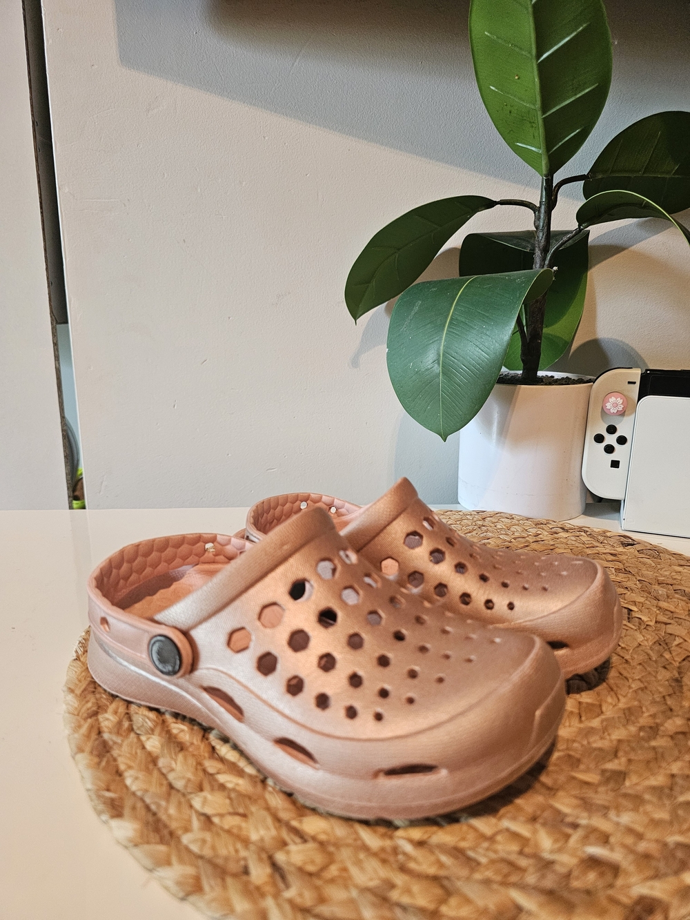 🔥 Bundle • 2/12 🔥Kids' Comfort Clogs - Rose Gold